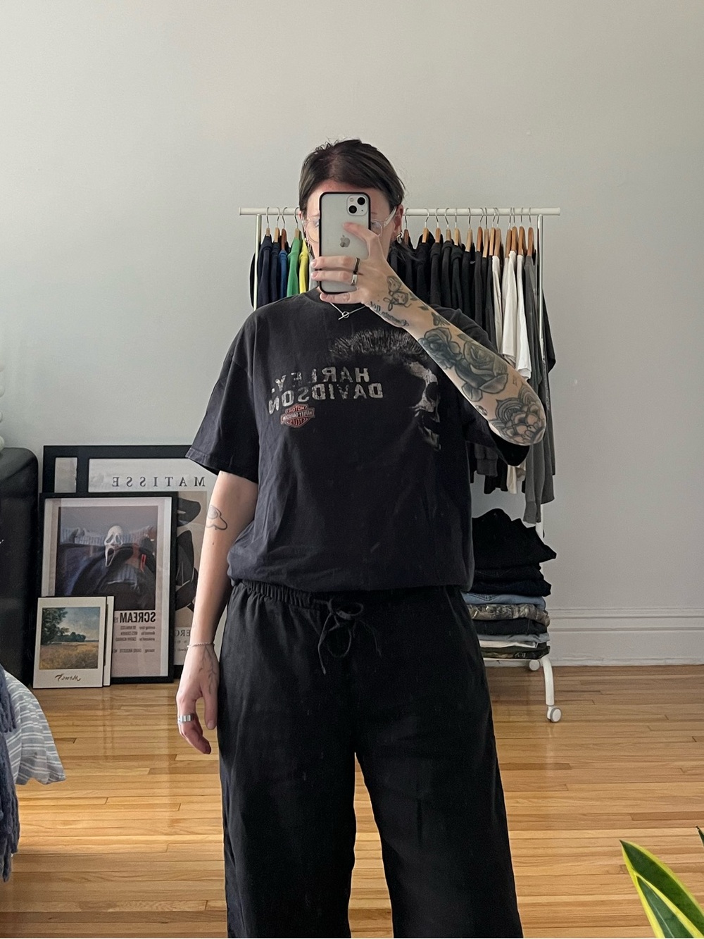 vintage harley davidson tee
